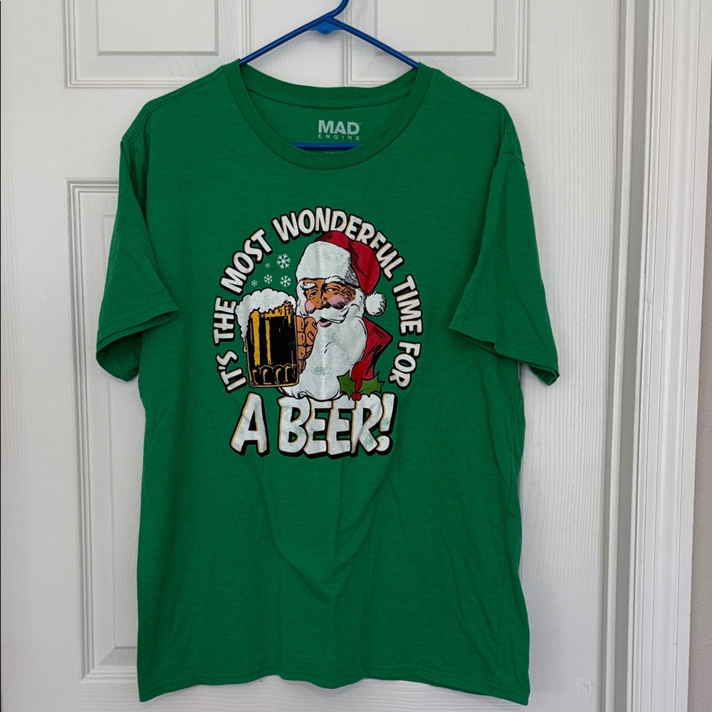 Mad Engine men’s Christmas teeshirt